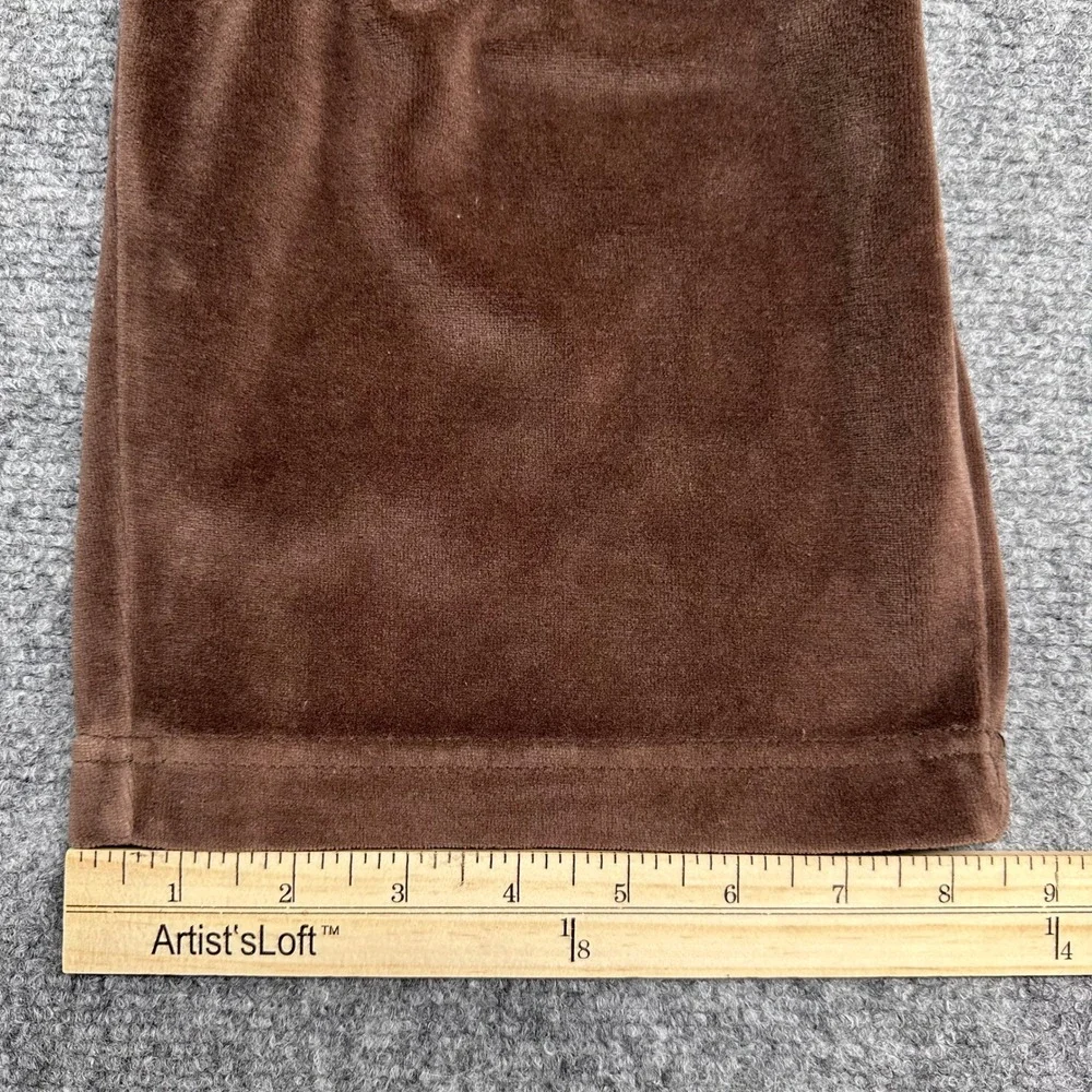 Vintage Irvine‎ Park Velour Patchwork Track Suit Set Mens Large Brown Tan Cream